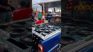 SOM AUTOMOTIVO NA SAVEIRO TOCANDO MUITO NO GRAVE!