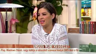 Ilyen romantikus módon reggelizik Ördög Nóri a férjével - tv2.hu/mokka