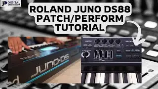 Roland Juno Keyboard Tutorial | Patch/Perform Explained | Split/Dual/Super Layer | DS88, DS76, DS61