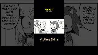 Sonic and Amy Recreate This Iconic Anime Scene | Acting Skills | Coleiosis