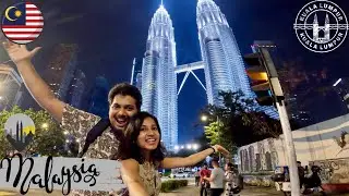Best vegetarian food in Kuala Lumpur 🍜🥘Petronas twintowers✨ Batu caves Malaysia🇲🇾 #tamil #travel