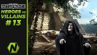 Star Wars Battlefront 2  Heroes vs Villains #13 Carry Emperor on Yavin 4