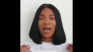 *$89 Affordable Bob Wig for Upcoming Summer!! *😍 #APRILLACEWIGS
