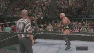 How to break the ring  in wwe 2k 23 with ps5