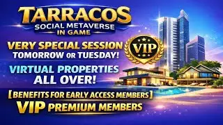 TARRACOS SOCIAL METAVERSE IN GAME [VIRTUAL VIP PROPERTIES ALL OVER BENEFIT & PROCESS] #jaalifestyle