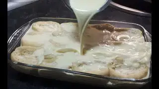 ТАКАЯ ВЫПЕЧКА С ЗАЛИВКОЙ ВНЕ КОНКУРЕНЦИИ КРУЧЕ ЧЕМ СИННАБОНЫ И ХАЧАПУРИ съели в миг | Pour Milk Cake