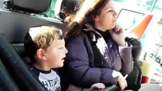 Resch Family's Ride at The Time Machine Rollercoaster in Disney's Animal Kingdom.MOV