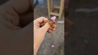 How to make a wooden ring 💍 #woodworking #wood #ring #handmade #how