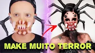 ARACHNOPHOBIC MAKEUP, HALLOWEEN IS BACK 🕷| Victor Nogueira