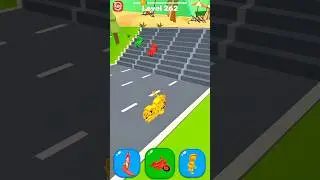 Shape-shifting Funny Race Gameplay new hyper casual game #short