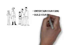 Whiteboard Animation Service - Sports Ghostwriter Promo