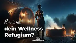 Entspannung pur: Wellness Refugium zuhause mit Hot Tub & Fasssauna!