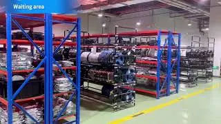 ATT SMART RACK | SMT Reel Storage Rack Operation Process