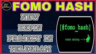 FOMO HASH new depin project in telegram & REX coin listing @cryptotamilassistance #tomarket #revox