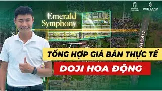 CẬP NHẬT GIÁ BÁN MỚI NHẤT DỰ ÁN DOJI HOA ĐỘNG