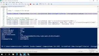 Provisioning Storage Spaces Direct with Windows PowerShell