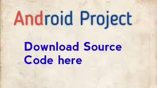Android Mini  Project Small Table for All Classes with Source Code | Android Projects