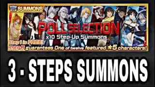 Poll Selection Step - Up Summons - 3 Steps Bleach Brave Souls
