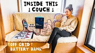 How We POWER Our Off Grid Shipping Container Home - full solar build from start to finish