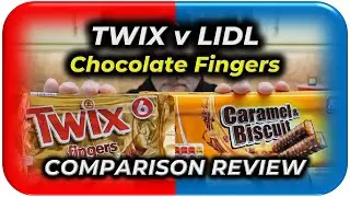 Which one do YOU pick? - Twix Bars v Lidl Caramel & Biscuit COMPARISON