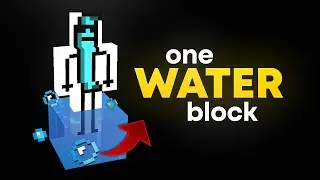 Beating Minecraft from One Water