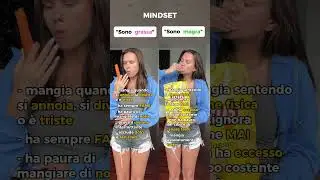 Vuoi dimagrire? Devi prima cambiare il tuo mindset! 🍫 #benessere #alimentazione #dimagrimento