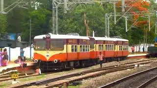 3 LITTLE RAIL BUSES at BOBBILI JUNCTION| Indian Railways