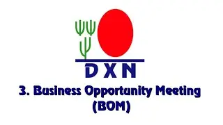 DXN Modules Video Series &ndash; 3 Business Opportunity Meeting BOM