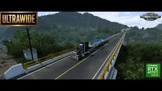 Rezbilt 389 - American Truck Simulator - Ameca a Nuevo Nayarit - Moza TSW Wheel Gameplay - Ultrawide