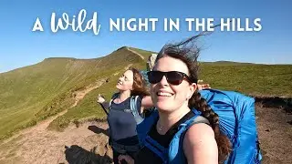 This is our idea of Fun | WINDY wild camp in MSR Hubba Hubba NX
