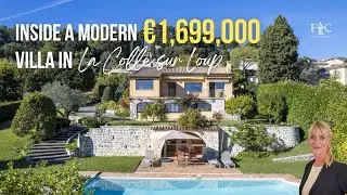 Inside a Modern Villa with a Summer Kitchen, Heated Pool and Wood-Fired Pizza Oven