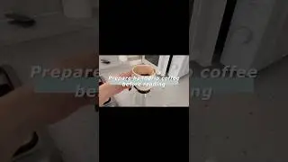 Prepare hand drip coffee at home before reading 🥤