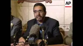 Media conference by Afghani faction leaders in Bonn for talks