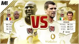 KEANE VS VIEIRA | LEGEND KEANE VS LEGEND VIEIRA | FIFA 16 ULTIMATE TEAM