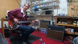 240720 #1 Deacy Amp replica vs TB Touring, Strelly Booster, Mayday 2015 distortion into Vox MV50 amp