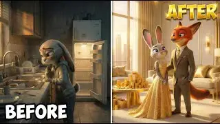 Zootopia 2: Poor to Rich!💰 Nick & Judy&rsquo;s Amazing Transformation ✨