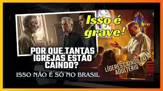 PASTORES CAINDO E HERESIAS AUMENTANDO DENTRO DAS IGREJAS!😨 Veja Agora. CUIDADO!🫵🏿