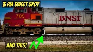 Perfect Timing at Route 59 | BNSF Freight & Warbonnet Action