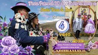 MISA MEDIO AÑO SANTA ROSA LIMA 