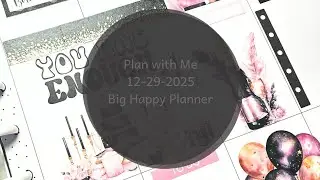 Plan with Me 12-29-2025 | Classic Happy Planner | 2 Spreads