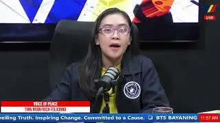 VOICE OF PEACE hosted by HWPL Rica Feliciano and Tina Ryan