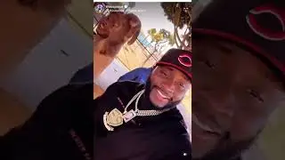 P-nice pulls up to bricc baby&rsquo;s hood looking for him