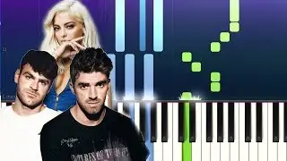 The Chainsmokers, Bebe Rexha - Call You Mine (Piano Tutorial)