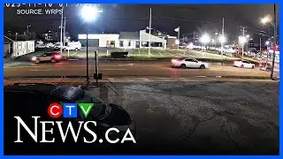 Police release new footage of weekend shooting in Waterloo