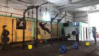 David Oropeza Rx wod eleven The battle of