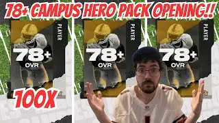 100X 78+ НАБОР ГЕРОЕВ КАМПУСА ОТКРЫВАЕТСЯ В MADDEN 25 И МЫ ЭТО ПОЛУЧИЛИ!!
