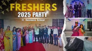 OUR FRESHERS PARTY 🎉 || 2025 || Junior & Senior 🫂 ||BBA (Management🔝)#trending #party #youtube 