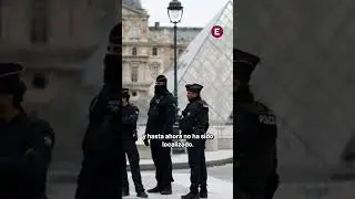 Filtran video del robo millonario en el Museo del Louvre