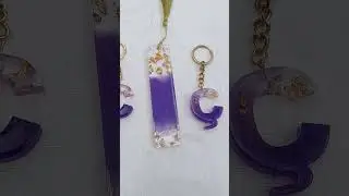 epoksi anahtarlık ve kitap ayracı seti ✨