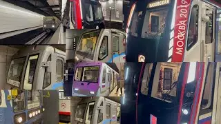 Парад поездов в Московском Метро 2024 год